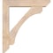 Ekena Millwork Legacy Slat Smooth Bracket w/ Offset Brace, Douglas Fir, 7 1/2"W x 40"D x 44"H BKT0806X40X44LEC06SDF - alternate 3
